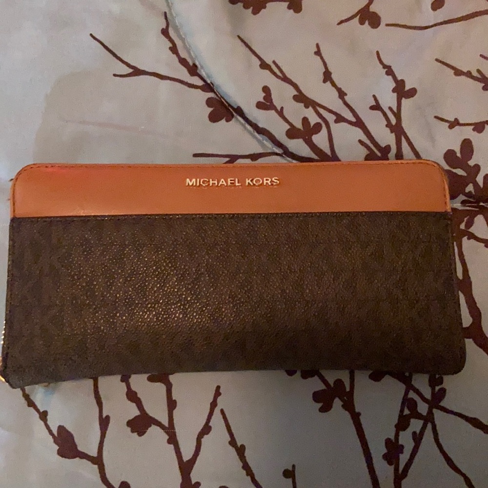 Brown Michael Kors wallet